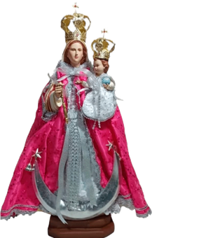 Vestidura dorada para virgen