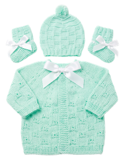 Conjunto verde menta para bebé